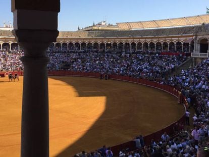 La Maestranza de Sevilla, en tarde de corrida.