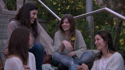 Las cuatro protagonistas de 'Las amigas de Àgata'.
