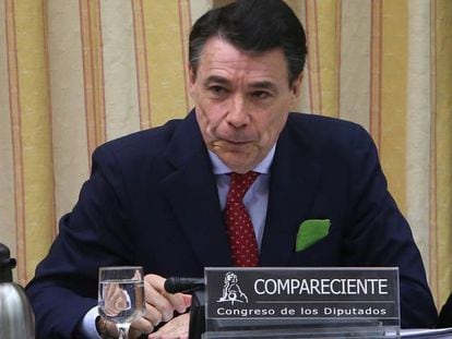 Ignacio Gonzalez en la Comision de Investigacion del Congreso.