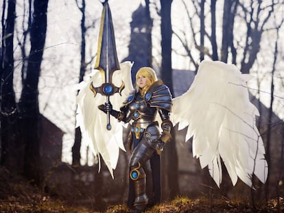 La cosplayer Shappi como un personaje del &#039;LOL&#039;. 