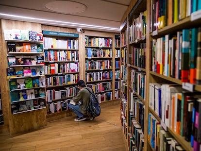 Una librería de Madrid.