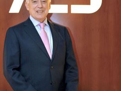 El presidente de la Asociación Española de Banca (AEB), Miguel Martín.