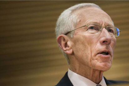 Stanley Fischer, vicepresidente de la Reserva federal, en 2014