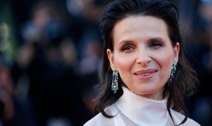 La actriz Juliette Binoche, en el fesival de Cannes. 