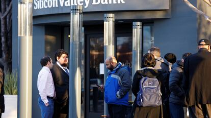 Una sede de Silicon Valley Bank.