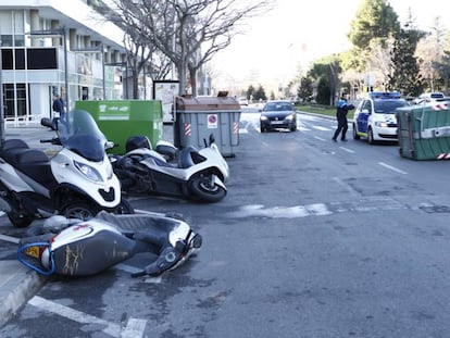Protección Civil activa la alerta por fuerte viento en Barcelona y Tarragona. En vídeo, los desperfectos causados por la borrasca Bruno.