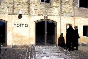 Entrada al restaurante Noma, uno de los mejores del mundo, en Copenhague.