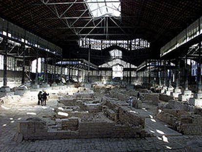 Panorámica del yacimiento del Born, el pasado lunes.