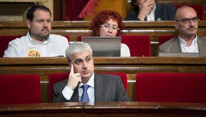 Germà Gordó, exconseller de Justícia, en una imatge al Parlament.
