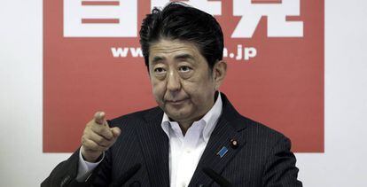 El primer ministro japonés, Shinzo Abe.