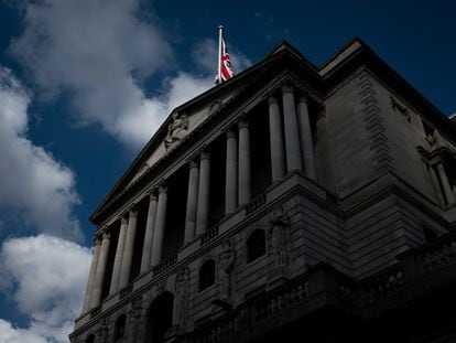 El Banco de Inglaterra, en el corazón de la city financiera de Londres