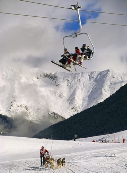 Baqueira Beret, en el Pirineo catalán, ofrece 108 kilómetros de pistas.