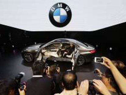 Prototipo de BMW Vision Future Luxury que se ha presentado en Pek&iacute;n.