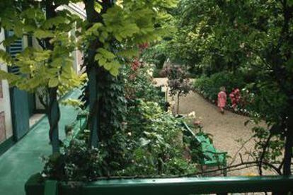 Jardines que rodean la casa de Claude Monet, en Giverny.