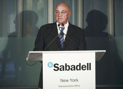 El presidente de Banco Sabadell, Josep Oli&uacute;.