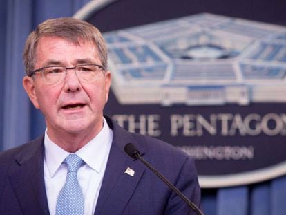 El secretario de Defensa, Ashton Carter. 