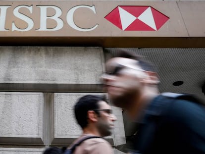 Una sucursal de HSBC en Londres.