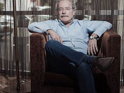 El escritor venezolano Alberto Barrera, en Bogotá.