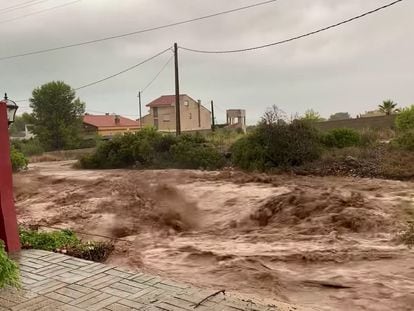 Inundaciones en Alcanar (Tarragona), el pasado mes de septiembre.