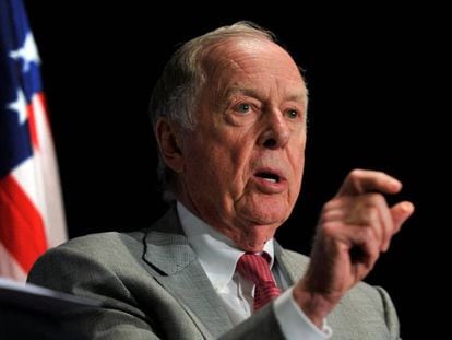 T. Boone Pickens, en una imagen tomada en 2010.