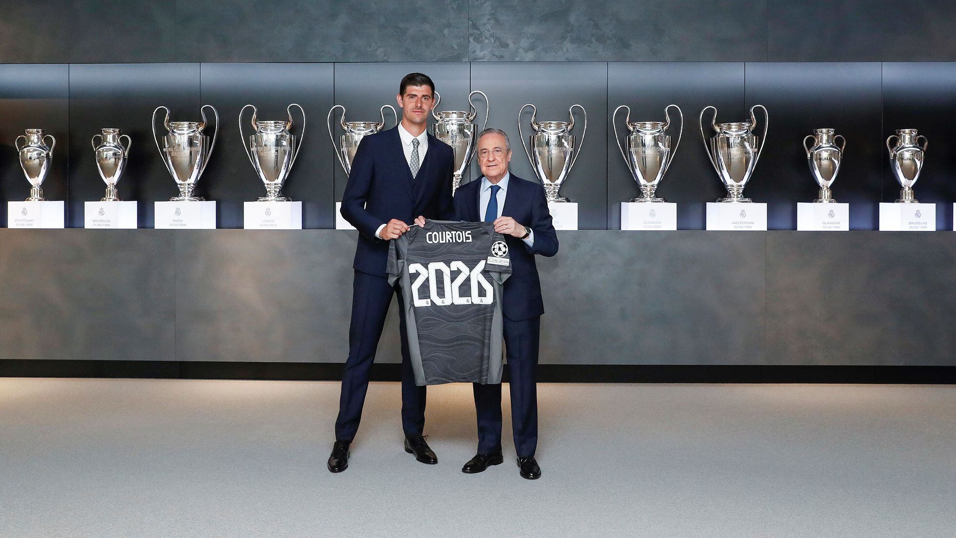 Thibaut Courtois renueva hasta 2026 con el Real Madrid, Deportes