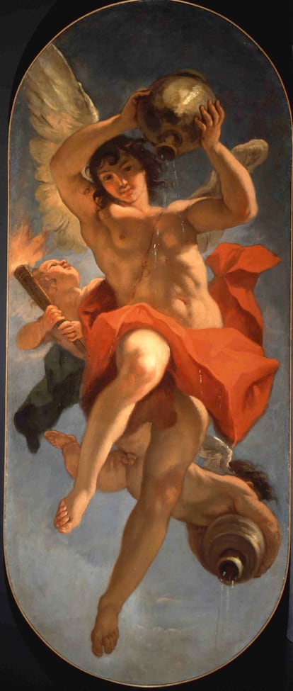 El óleo 'L'Alba' de Sebastian Ricci.