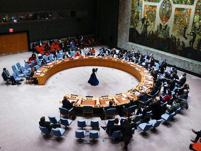 Panorámica de la reunión del Consejo General de la ONU, este miércoles en Nueva York.