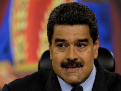 El presidente de Venezuela, Nicol&aacute;s Maduro, el mi&eacute;rcoles en Caracas.