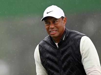 Tiger Woods, durante la segunda ronda del pasado Masters.