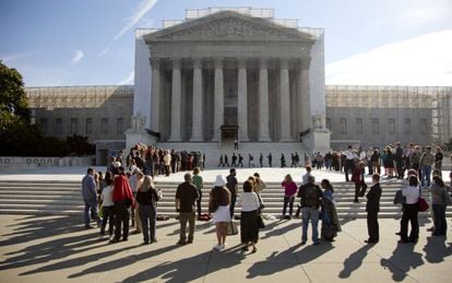 El Tribunal Supremo de Estados Unidos, el pasado mes de octubre.
