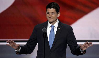 El presidente de la Cámara de Representantes, Paul Ryan.
