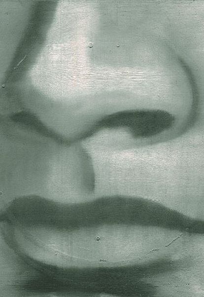 &#39;Nariz&#39; (1962), óleo de Gerhard Richter, en la galería Peter Freeman.