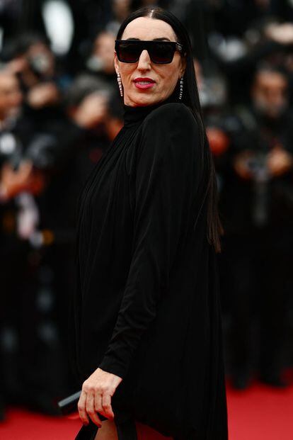 Rossy de Palma siempre que puede acude al Festival de Cannes. Este año también ha posado en la alfombra roja de la Croisette.