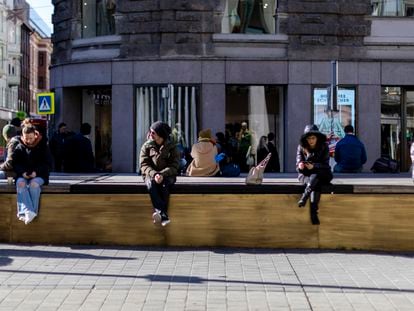 La distancia social en una calle en Innsbruck, Austria, el pasado 5 de febrero.