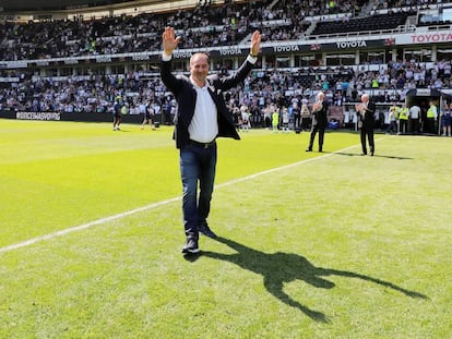 Stimac, en el estadio Derby County. 