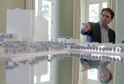El arquitecto español Santiago Calatrava en Río de Janeiro (Brasil).