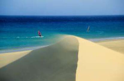 Dunas de Jandía, en la isla de Fuerteventura.