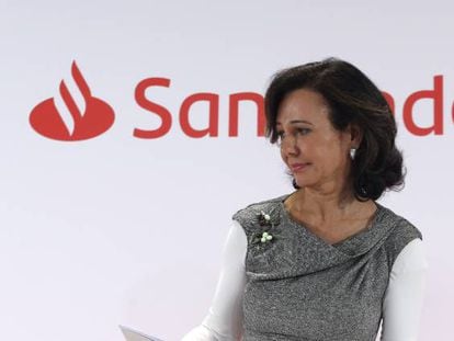 Ana Botin, presidenta de Santander. 
