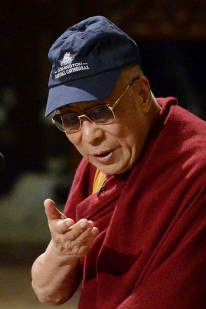 El Dalai Lama este viernes en Washington.