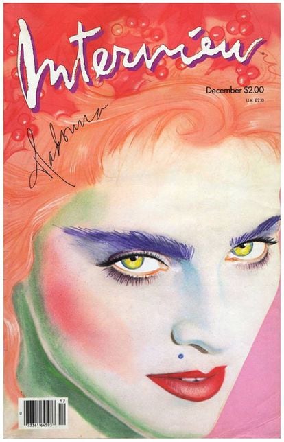 Madonna, portada de diciembre de 1985.