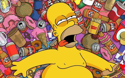Homer Simpson Bebe Cerveza Chilena Economia El Pais