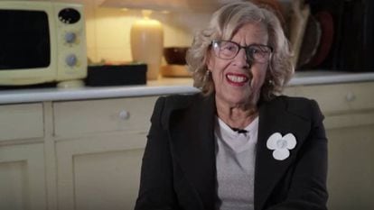 Fotograma del vídeo con el que la alcaldesa de Madrid presentó la plataforma Más Madrid.