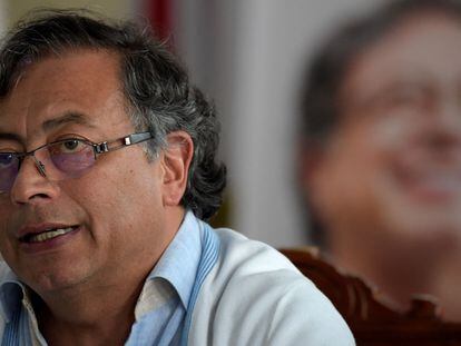 Gustavo Petro, candidato presidencial en Colombia, el pasado 5 de abril en Bogotá.