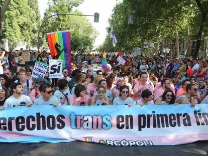 Dia del Orgull Gay, a Madrid, el 2018.