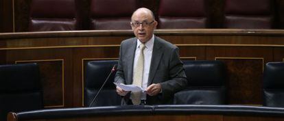 Cristobal Montoro, ministro de Hacienda.