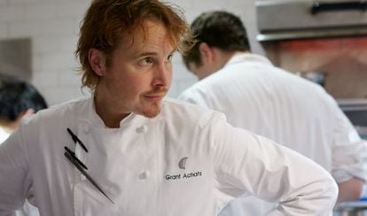 El cocinero Grant Achatz.