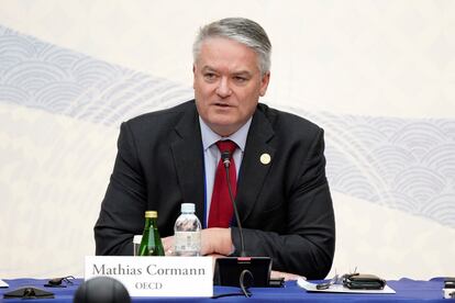 Mathias Cormann, secretario general de la OCDE.