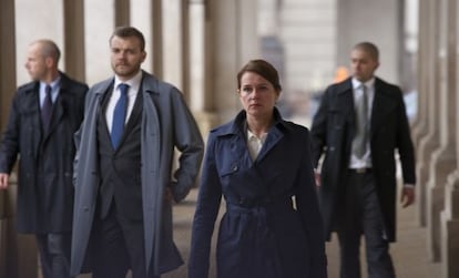 La protagonista de la serie 'Borgen'.