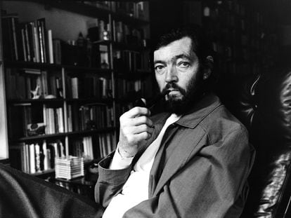 Julio Cortázar en París (Francia), en noviembre de 1978.