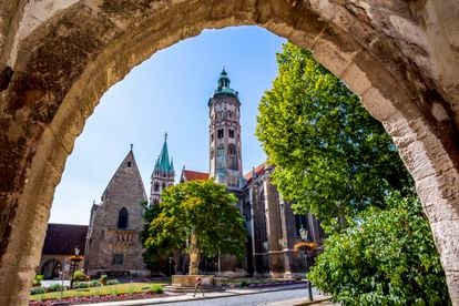 La catedral medieval de Naumburgo.